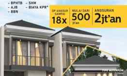 Rumah Baru Dream Park Residence Cicilan 2jutaan Free Biaya2 dekat Merr