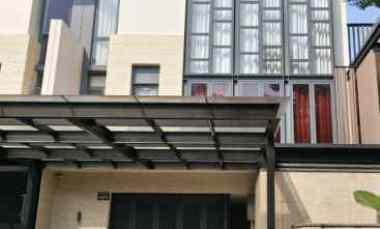 dijual rumah full furnished di nava park bsd