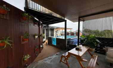 dijual rumah full furnished kavling ciherang depok