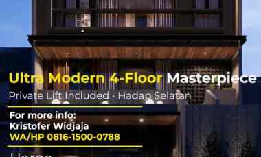 Dijual Rumah Mewah 4 Lantai Ada Lift Fullerton Citraland Surabaya Bara