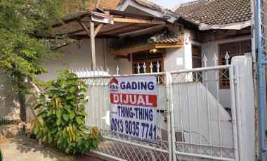dijual rumah gading griya lestari
