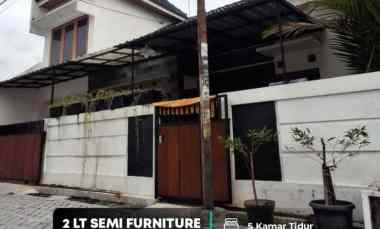 Rumah dalam Ringroad Jogja, 2 Lantai 5 Kamar Cocok untuk Homestay