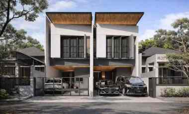 Rumah Modern Lokasi Premium Gayungsari dekat Masjid Al-Akbar Surabaya
