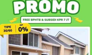 Rumah Ready Stok tanpa Dp dekat Bandara Soetta,free Biaya 7 juta