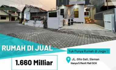 dijual rumah gito gati ngaglik sleman