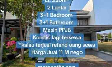 dijual rumah golf island pik