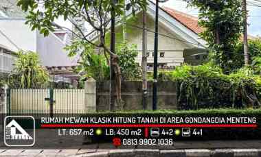 Rumah Dijual di Gondangdia, Menteng, Jakarta Pusat