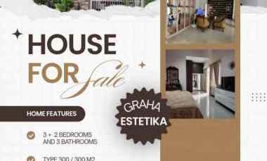 dijual rumah graha estetika