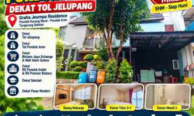 dijual rumah graha jeumpa residence kav