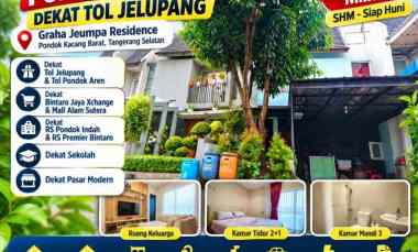 dijual rumah graha jeumpa residence kav