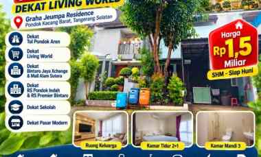 dijual rumah graha jeumpa residence kav