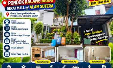 dijual rumah graha jeumpa residence kav