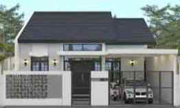 Rumah 1 Lantai Modern Minimalis Berlokasi di Area Graha Raya Bintaro