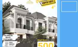 Rumah Bagus Modern Premium Ala Eropa Aman Nyaman di Malang