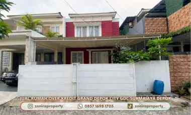 dijual rumah grand depok city sukmajaya