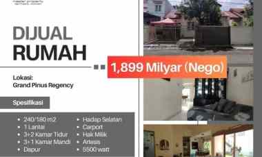 dijual rumah grand pinus regency
