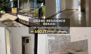 dijual rumah grand residence setu bekasi jawa barat