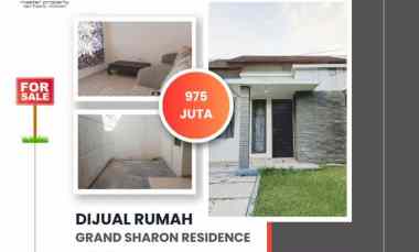 dijual rumah grand sharon residence
