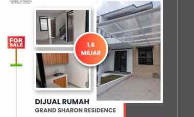 dijual rumah grand sharon residence
