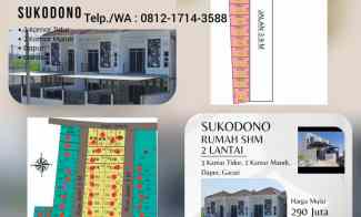 Rumah Dijual di Cangkringsari Sukodono Sidoarjo 2 Lantai Murah