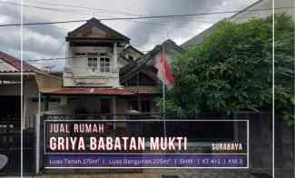 JUAL Cepat Rumah 2 Lantai di Griya Babatan Mukti, Wiyung, Surabaya