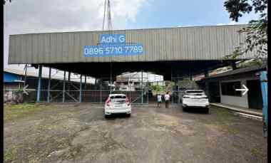 dijual rumah gudang mainroad cimahi