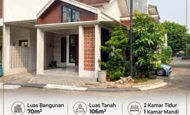 dijual rumah hook di legenda wisata cibubur