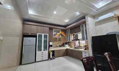 dijual rumah hook full furnish lux komplek cemara asri