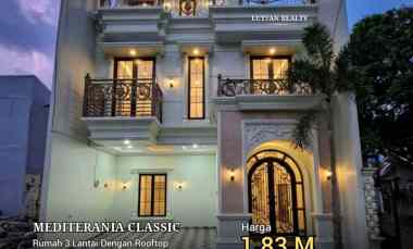 Rumah Cluster Jagakarsa Mediterania Classic dekat Tol Brigift