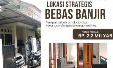 Rumah di Jagakarsa Jakarta Selatan Onegate System Siap Huni Bebas Banj