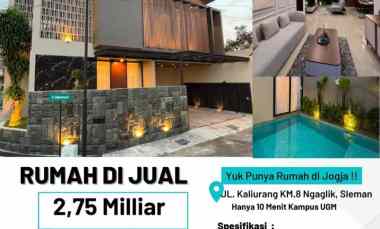 dijual rumah jakal km 8 ngaglik sleman