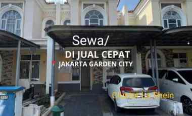 dijual rumah jakarta garden city