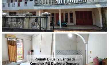 dijual rumah jalan dwikora 2 jalan