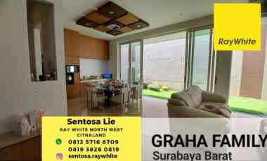 dijual rumah jalan graha famili