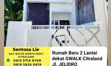 dijual rumah jalan jelidro