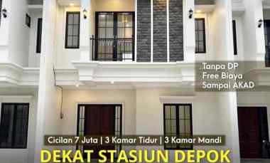 Dijual Rumah 2 Lantai Siap Huni dalam Cluster, Shm, Kpr Bank Syariah