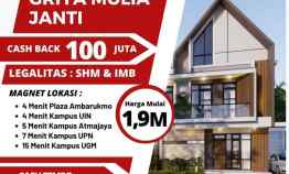 Booking Fee 5 juta Aja Dapet Rumah Mewah Area Jogja Kota dekat UIN UGM