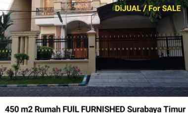 8 Milyaran Dijual 450 m2 Rumah jl. Manyar Jaya - Klampis Semolo Sby