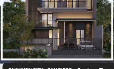 dijual rumah jalan pakuwon city san diego