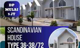 Rumah dekat Tol Padalarang dekat Jalan Utama Dp 5 juta Free Biaya Kpr