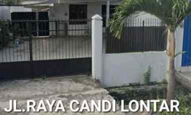 Dijual Rumah Toko Hook Nol Jalan Raya Candi Lontar - Manukan Kulon