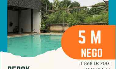 dijual rumah jalan raya cinangka