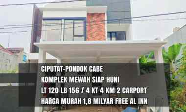 Rumah Baru dalam Komplek di Ciputat,Pondok Cabe.FreeAl-in