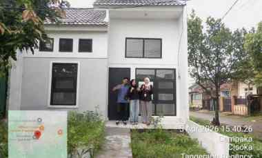 dijual rumah jalan raya megu cisoka