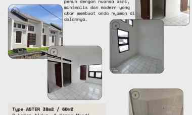 dijual rumah jalan raya megu cisoka