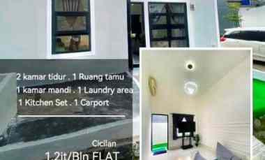 dijual rumah jalan raya megu cisoka