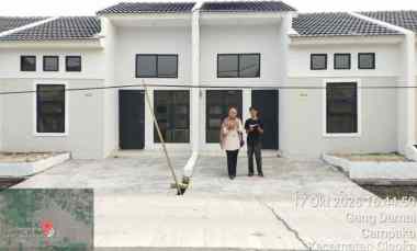 dijual rumah jalan raya megu cisoka