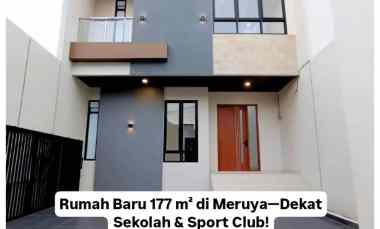 Rumah Dijual di Jalan raya Meruya. Jakarta barat