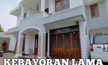 Rumah Mewah di Kebayoran Lama.5menit K Mal Permata Hijau, Senayan