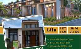 Rumah Murah Minimalis Modern dekat Stasiun Cisauk BSD Serpong